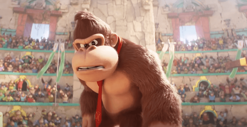 Donkey Kong in The Super Mario Bros Movie (2023) Photo - Nintendo